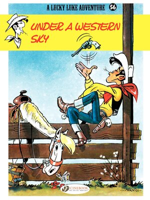 cover image of Lucky Luke--Volume 56--Under a Western Sky